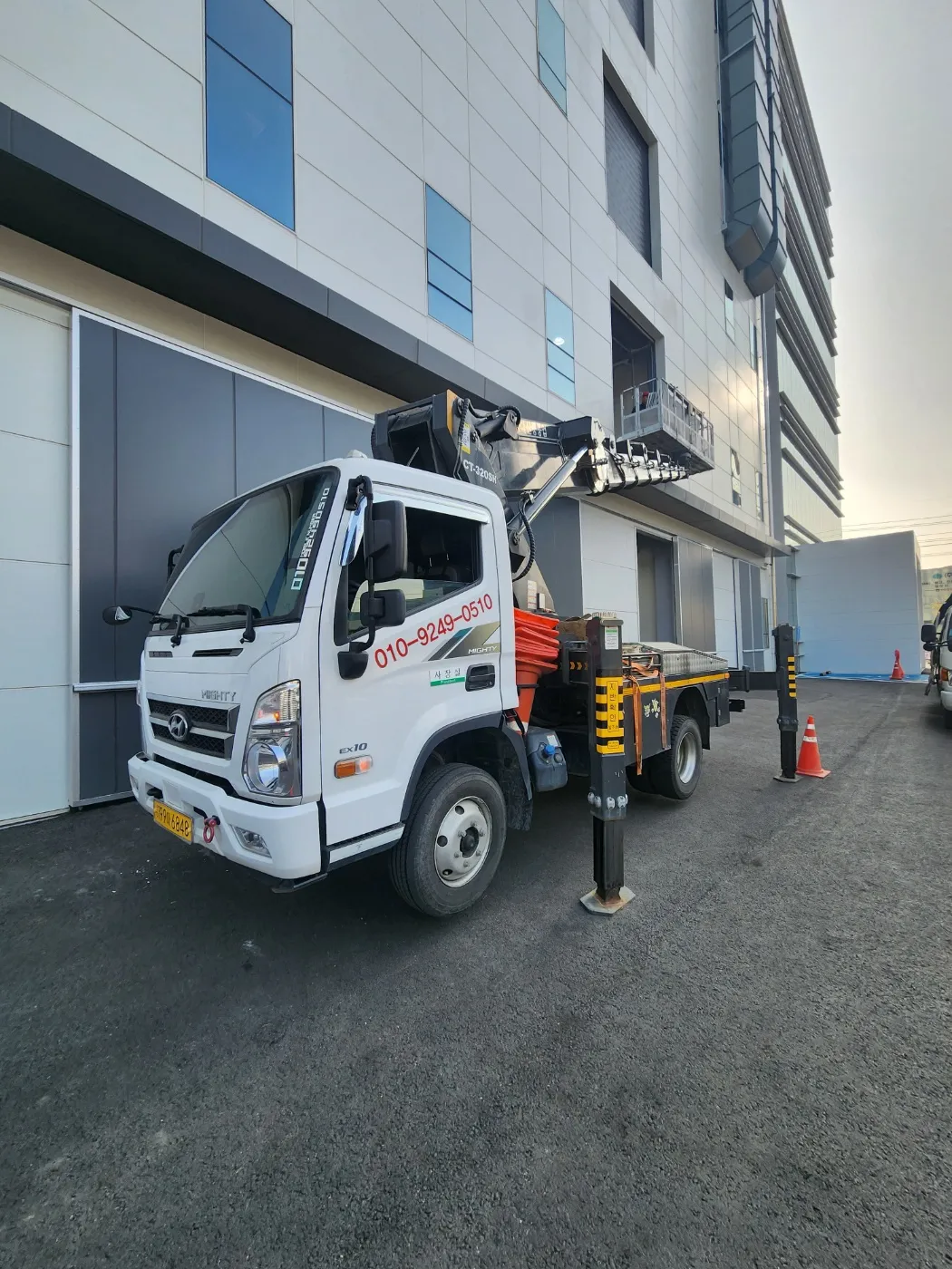 광명 스카이차 고소작업 현장 9